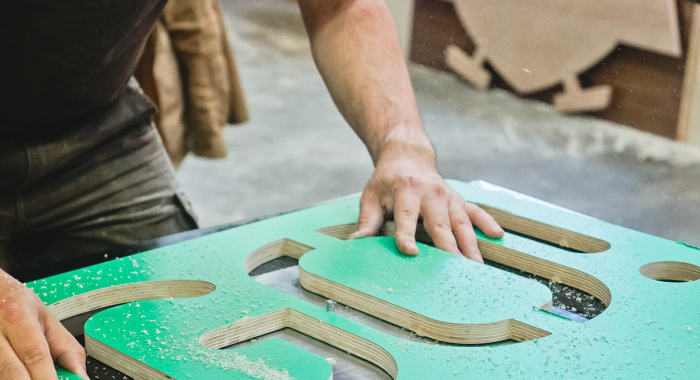 thumbtack office signage process