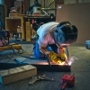 welding sign frame