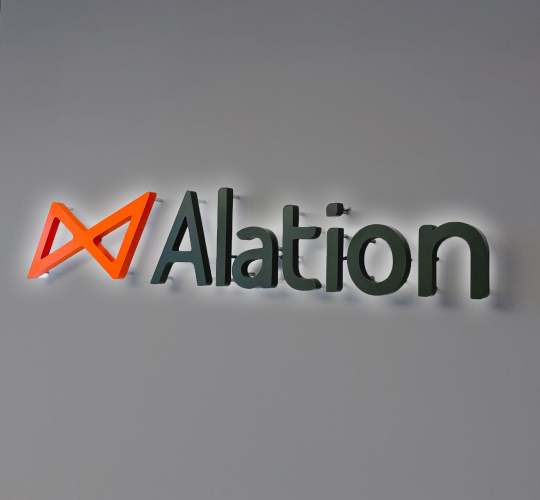 Alation Illuminated Sign