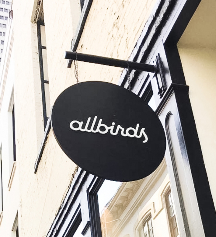 Allbirds Blade Sign