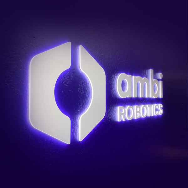 Ambi Robotics Illuminated Sign