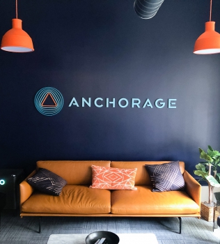 Anchorage Lobby Sign