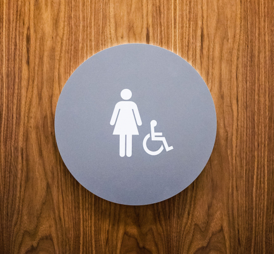 Baker McKenzie CA ADA Restroom Signs