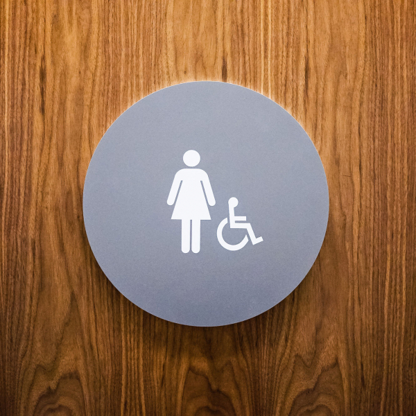 Baker McKenzie CA ADA Restroom Signs