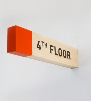 Biolite Overhead Wayfinding Signage