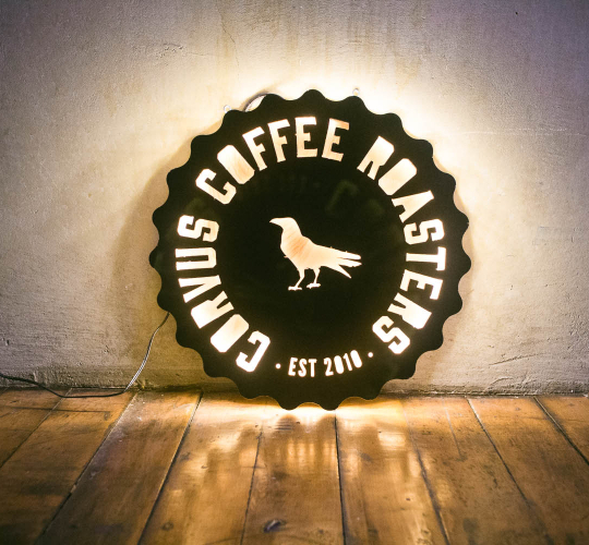Corvus Coffee, Illuminated