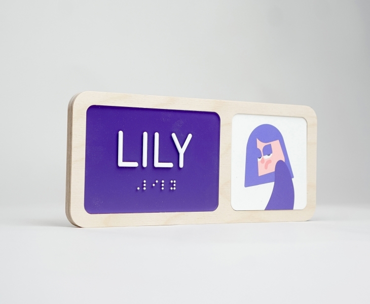 Duolingo Character Room Signage