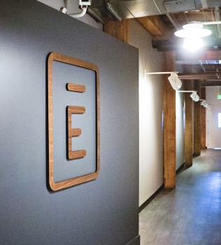 Envoy Wood Sign