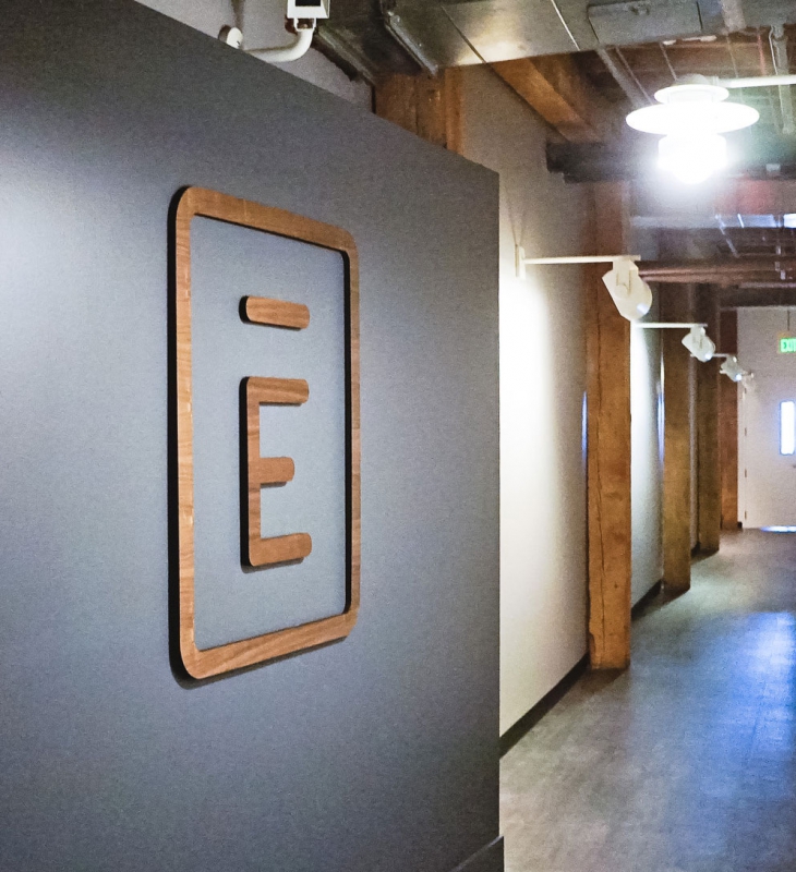 Envoy Wood Sign