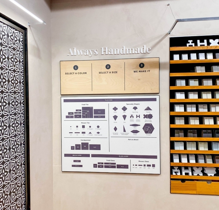 Fireclay Tile Selection Board