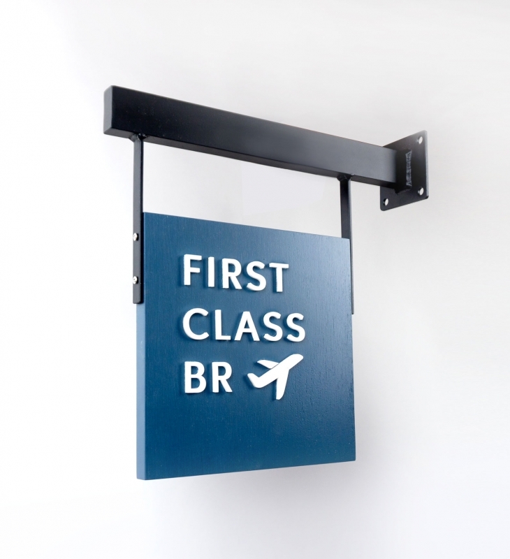 First Class BR Blade Sign First Class BR Blade Sign