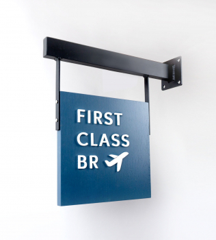 First Class BR Blade Sign