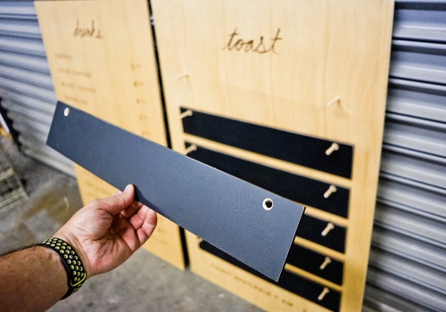 Four Barrel Changeable Menu