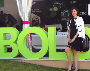 #goboldly large green freestanding event same made from HDU foam