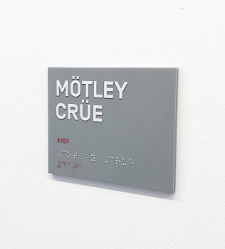 Gong ADA Meeting Room Signage