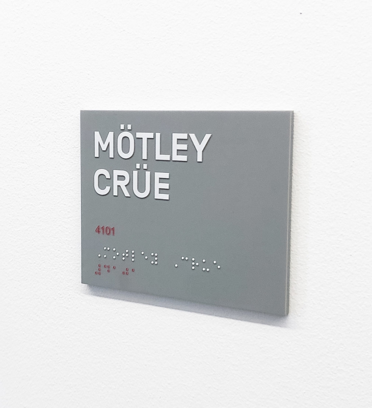 Gong ADA Meeting Room Signage Gong ADA Meeting Room Signage