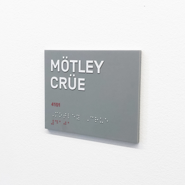 Gong ADA Meeting Room Signage