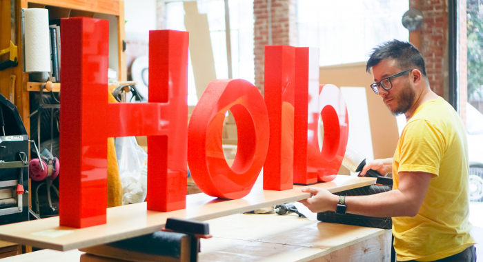 Holberton Freestanding Sign