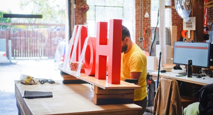 Holberton Freestanding Sign