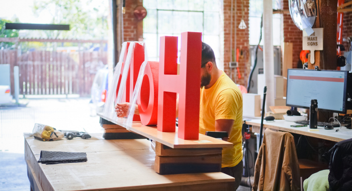 Holberton Freestanding Sign