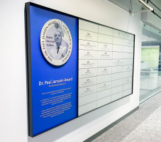Biomedical Research Award Recipient Wall
