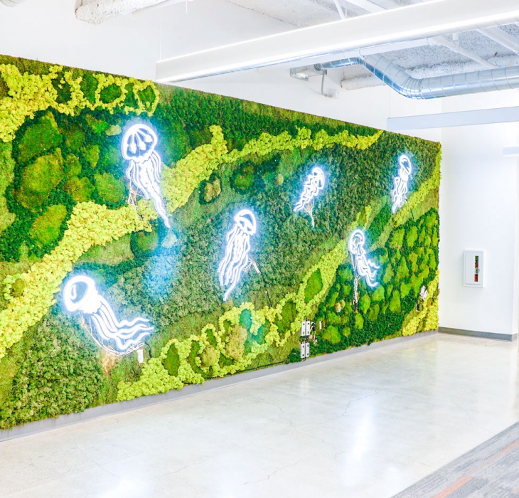 Benchling – Jellyfish Wall