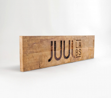 Juul Wood Sign