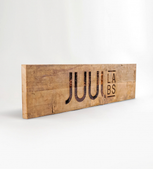 Juul Wood Sign