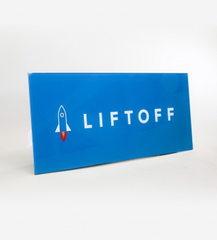Liftoff Standoff Sign
