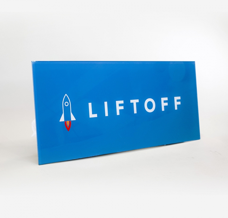 Liftoff Standoff Sign