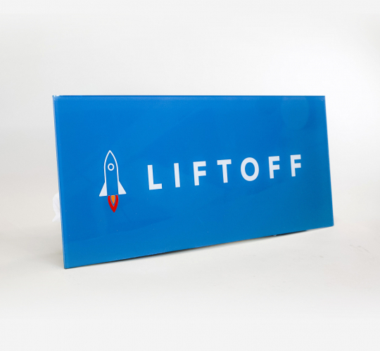 Liftoff Standoff Sign