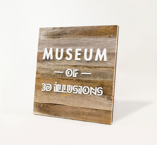 Museum of Illusions Blade Sign