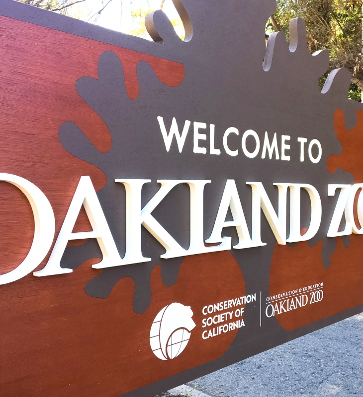 Protected: Oakland Zoo – Welcome Sign