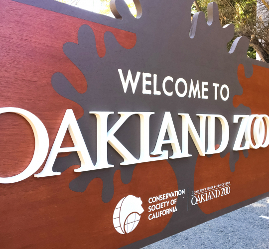 Protected: Oakland Zoo – Welcome Sign