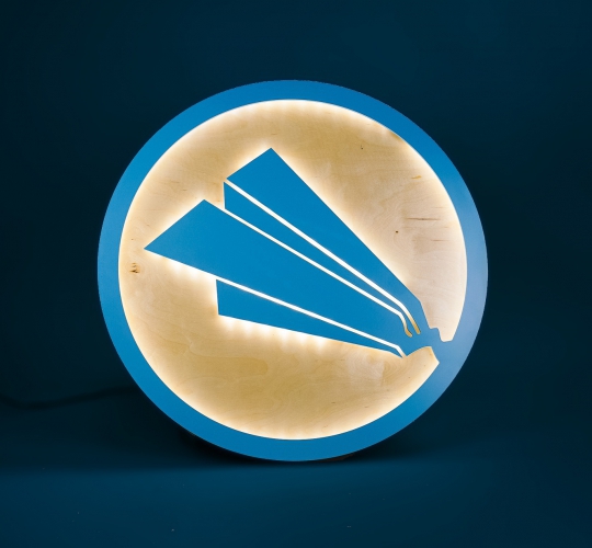Paperlyte Illuminated Sign