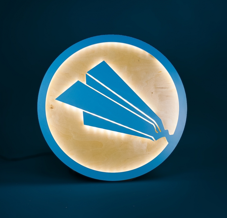 Paperlyte Illuminated Sign