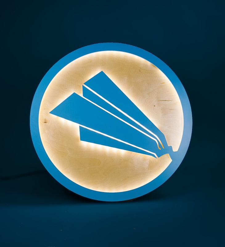 Paperlyte Illuminated Sign