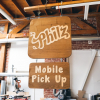 Wood hanging sign for Philz Coffee, an American coffee company and coffeehouse chain based in San Francisco, California, considered a major player in third wave coffee.