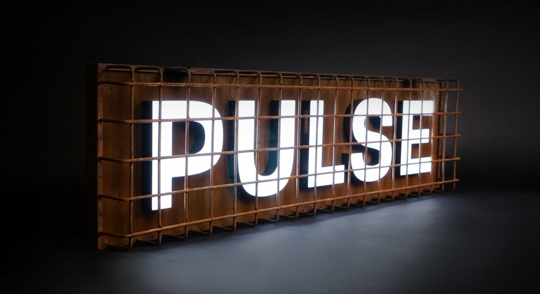 Top 10 Signs, Third Edition: Arduino controls, wood from a horse barn, and apocalyptic weathering