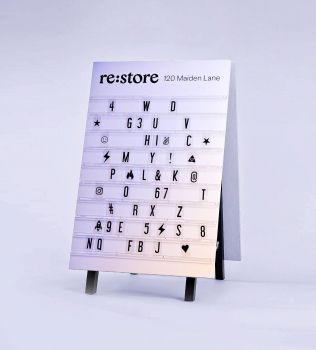Re:Store A-frame Sign