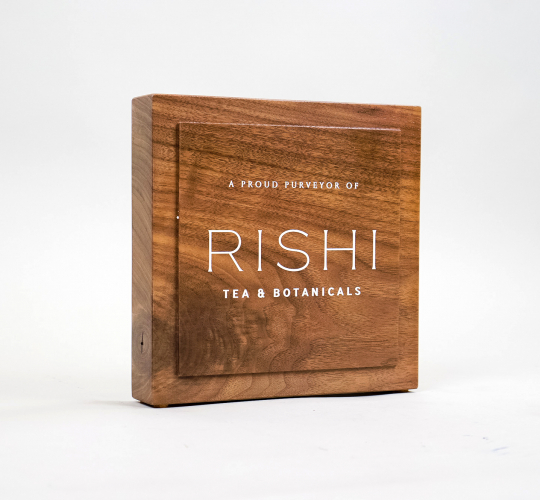 Rishi Tea – Walnut Retail Sign