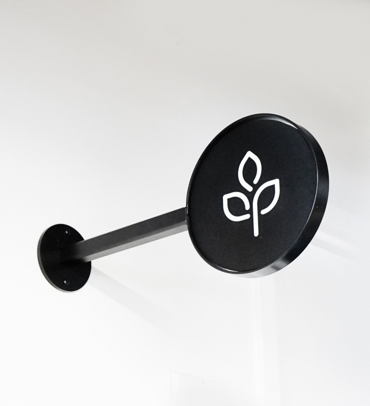 Scale Wayfinding Blade Signage