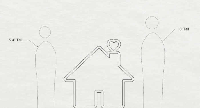 Dark wood house silhouette logo filled with preserved moss art for Zumper, a full-service rental platform.
