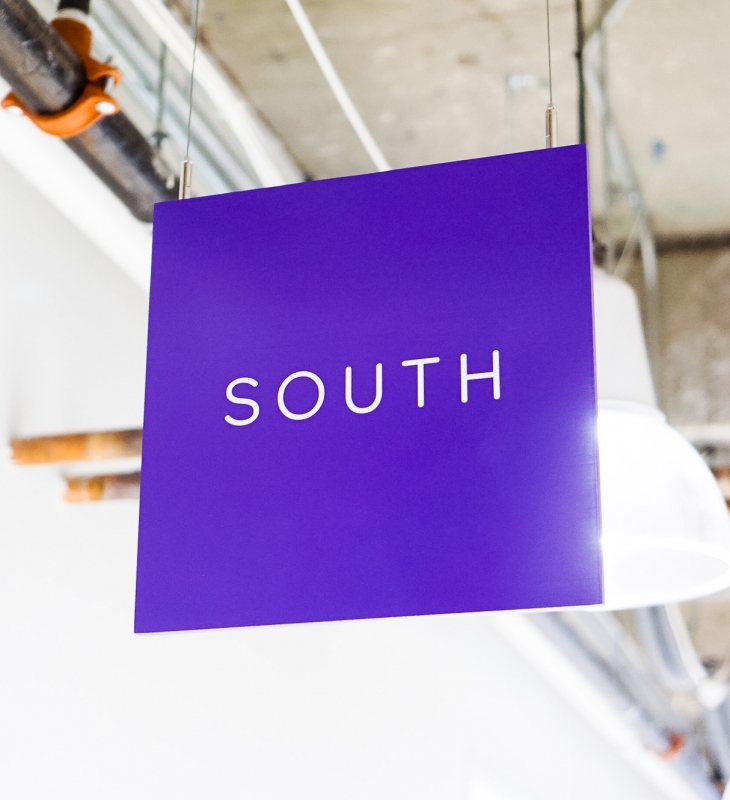 Scale Wayfinding Ceiling Signage Scale Wayfinding Ceiling Signage