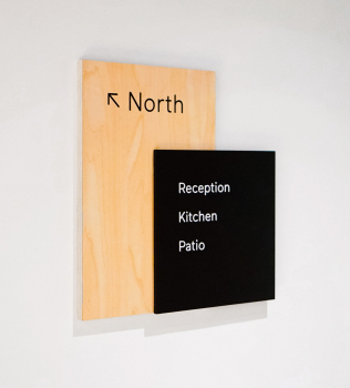 Scale Wayfinding Wall Signage