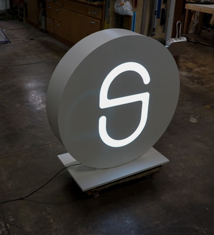 SimpliSafe Illuminated Sign