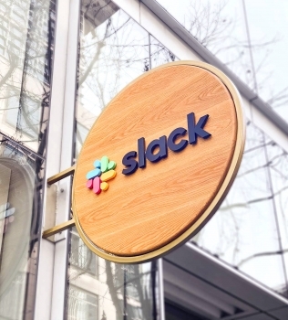 Slack Blade Sign