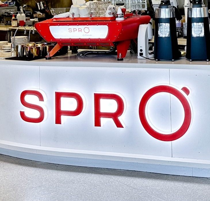 SPRO Illuminated Coffee Bar Sign