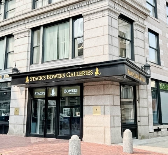 Stack’s Bowers Exterior Awning Sign