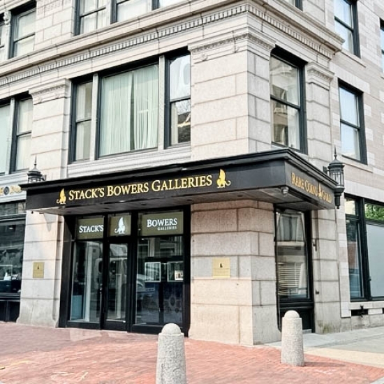 Stack’s Bowers Exterior Awning Sign